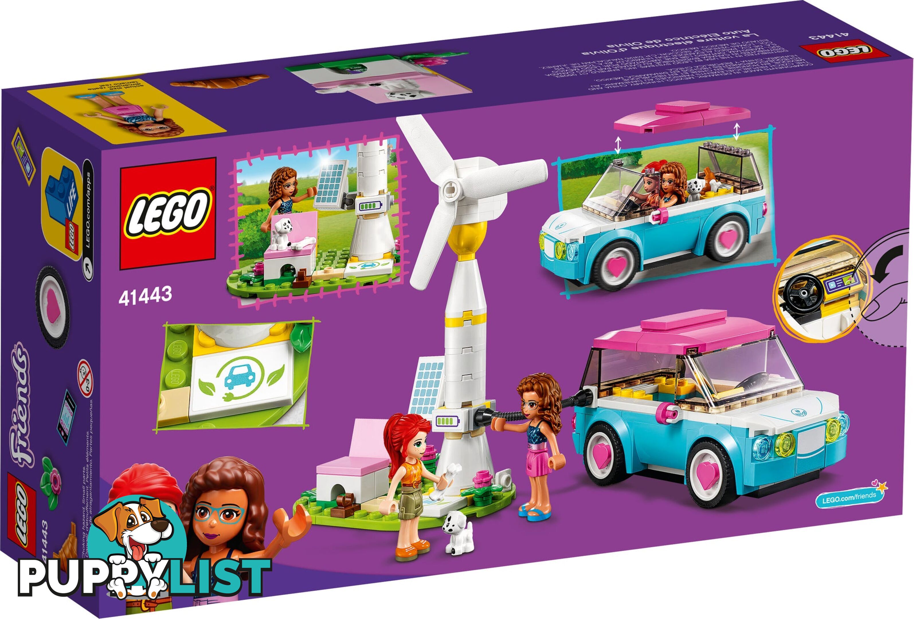 LEGO 41443 Olivia's Electric Car - Friends - 5702016914801