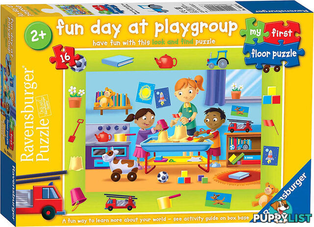 Ravensburger - Fun Day At The Playground My First Floor Jigsaw Puzzle 16pc - Mdrb03060 - 4005556030606