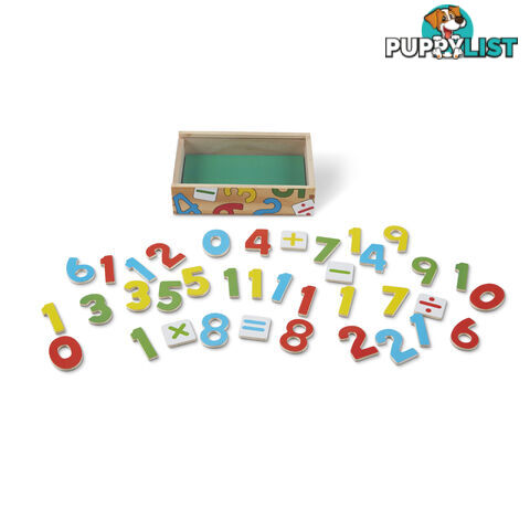 Melissa & Doug - Magnetic Wooden Numbers Mdmnd449 - 0000772004497