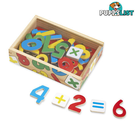 Melissa & Doug - Magnetic Wooden Numbers Mdmnd449 - 0000772004497