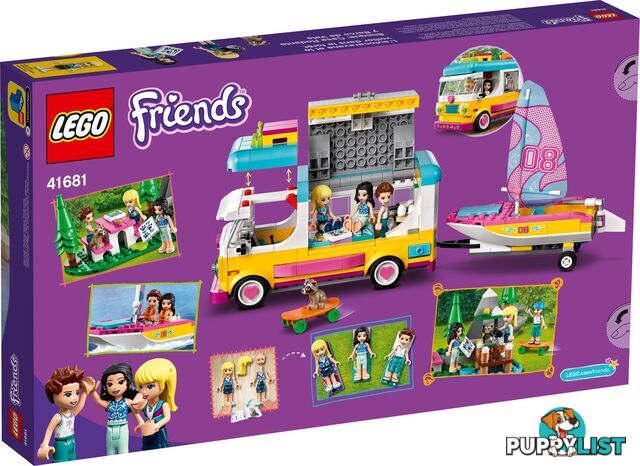 LEGO 41681 Forest Camper Van And Sailboat  - Friends - 5702016916157