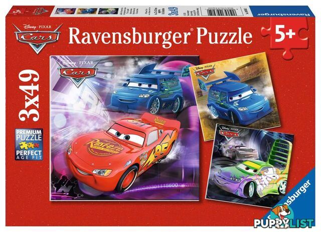 Ravensburger - Disney Cars Jigsaw Puzzle 3x49 Pieces Rb09305 - 4005556093052