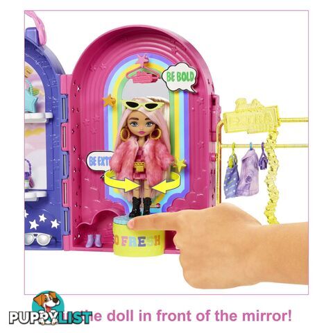 Barbie Mini Toys Barbie Extra Boutique Set With Doll And Accessories - Mahhn15 - 194735072576