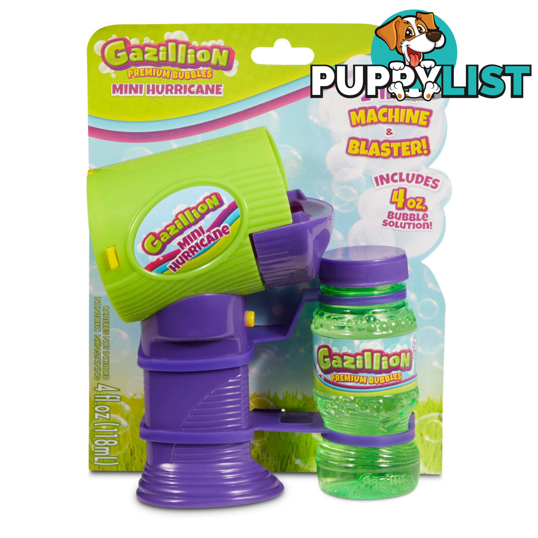 Gazillion Bubbles Mini Hurricane Blaster - Azfr36445 - 021664364451