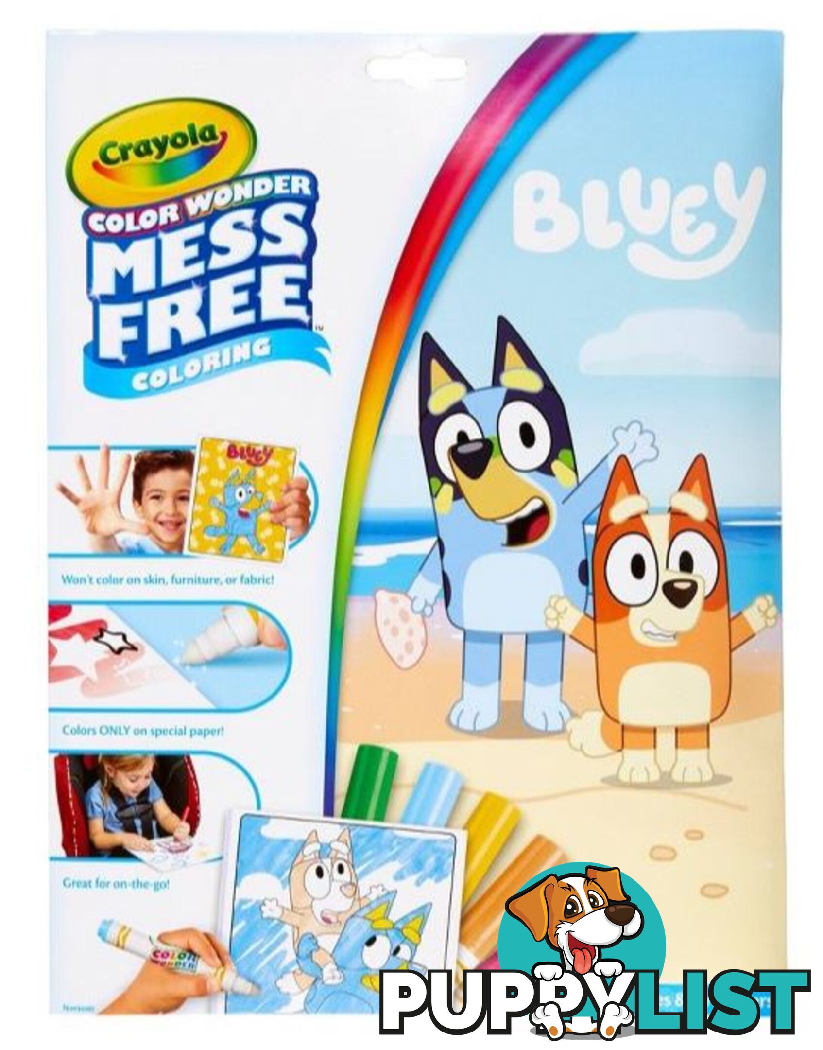 Crayola - Colour Wonder Mess Free Colouring Bluey - Bs752805 - 71662328054