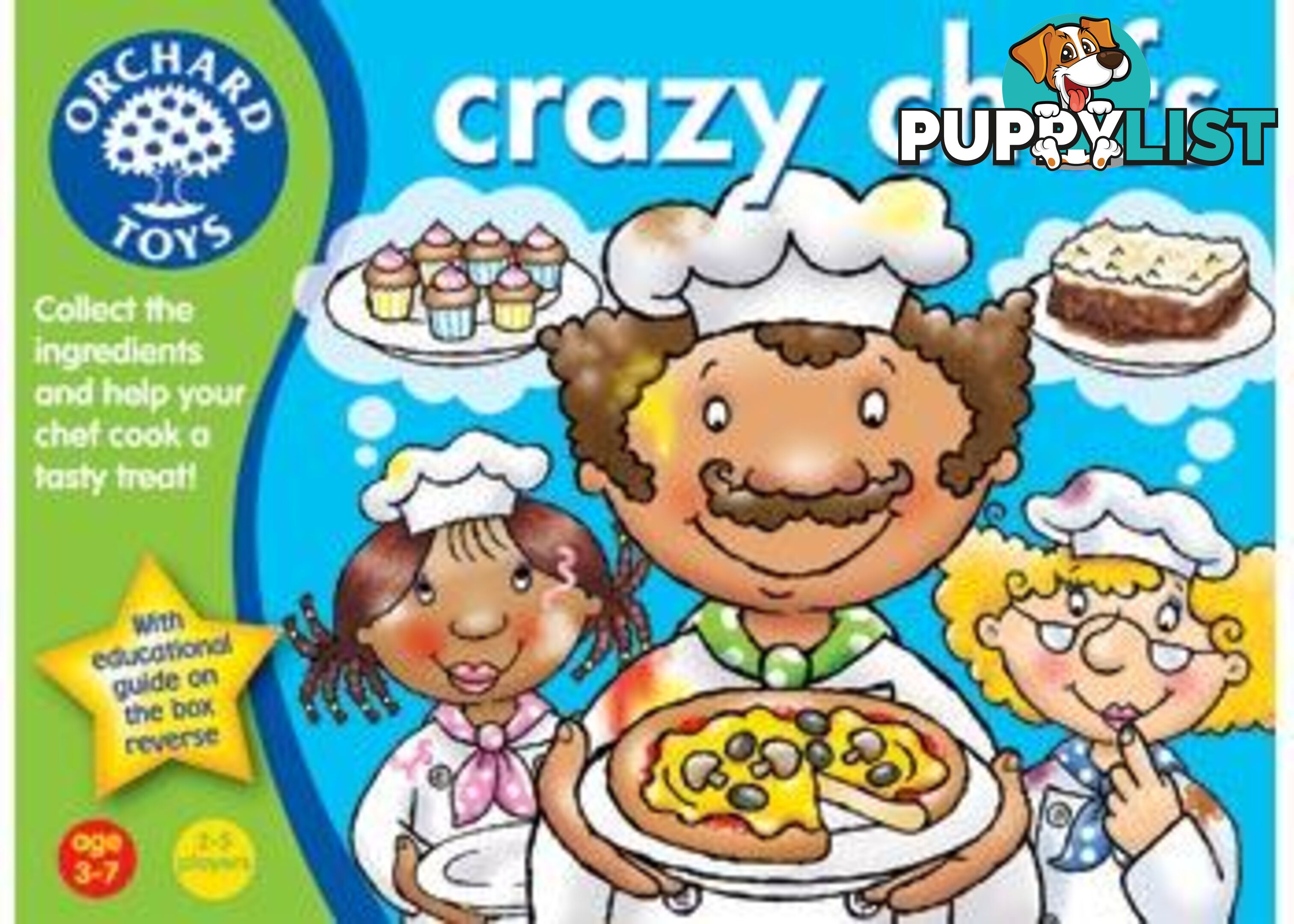 Orchard Toys -  Crazy Chefs Mdoc17 - 5011863101044