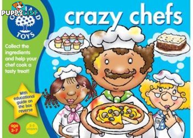 Orchard Toys -  Crazy Chefs Mdoc17 - 5011863101044