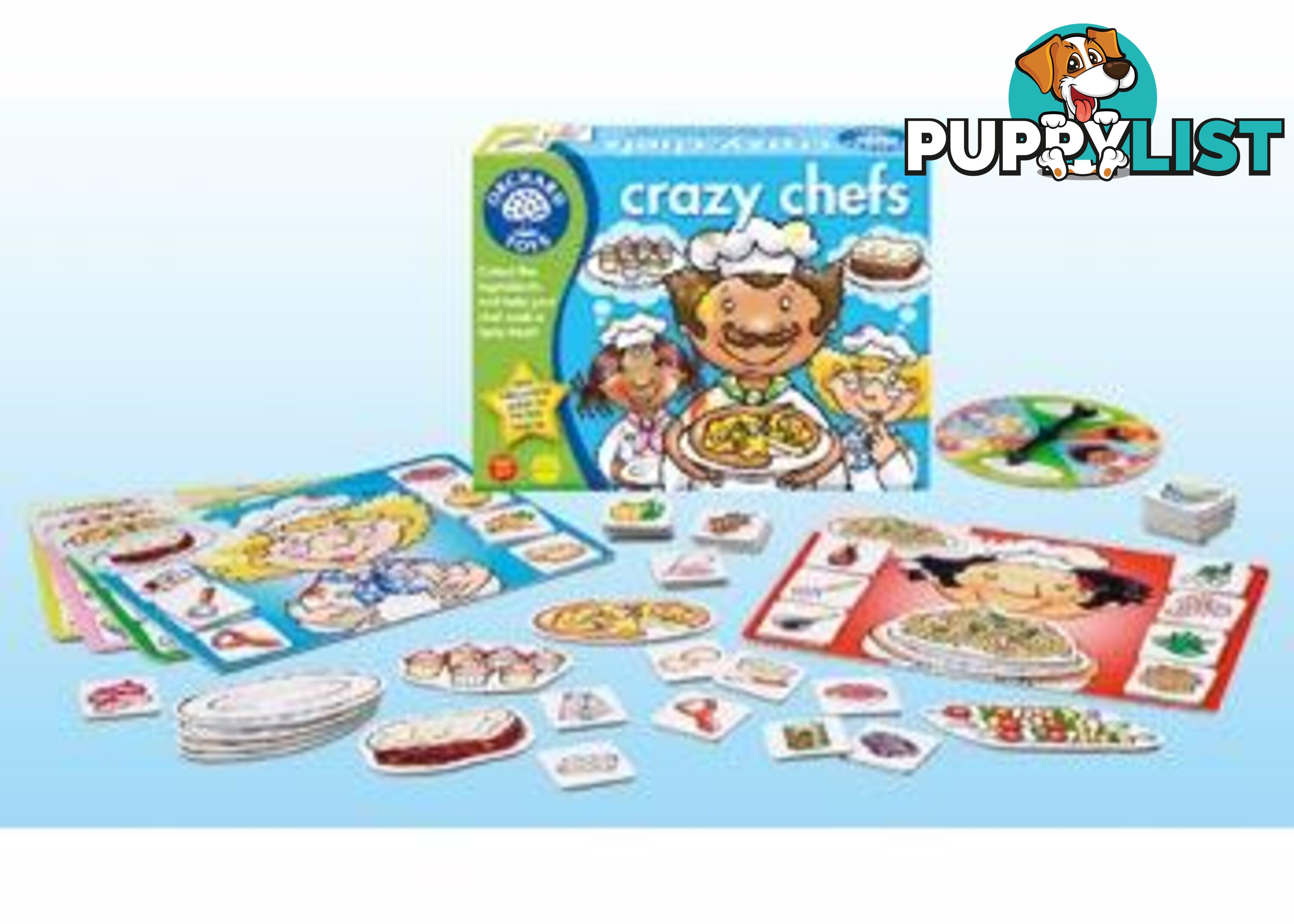 Orchard Toys -  Crazy Chefs Mdoc17 - 5011863101044