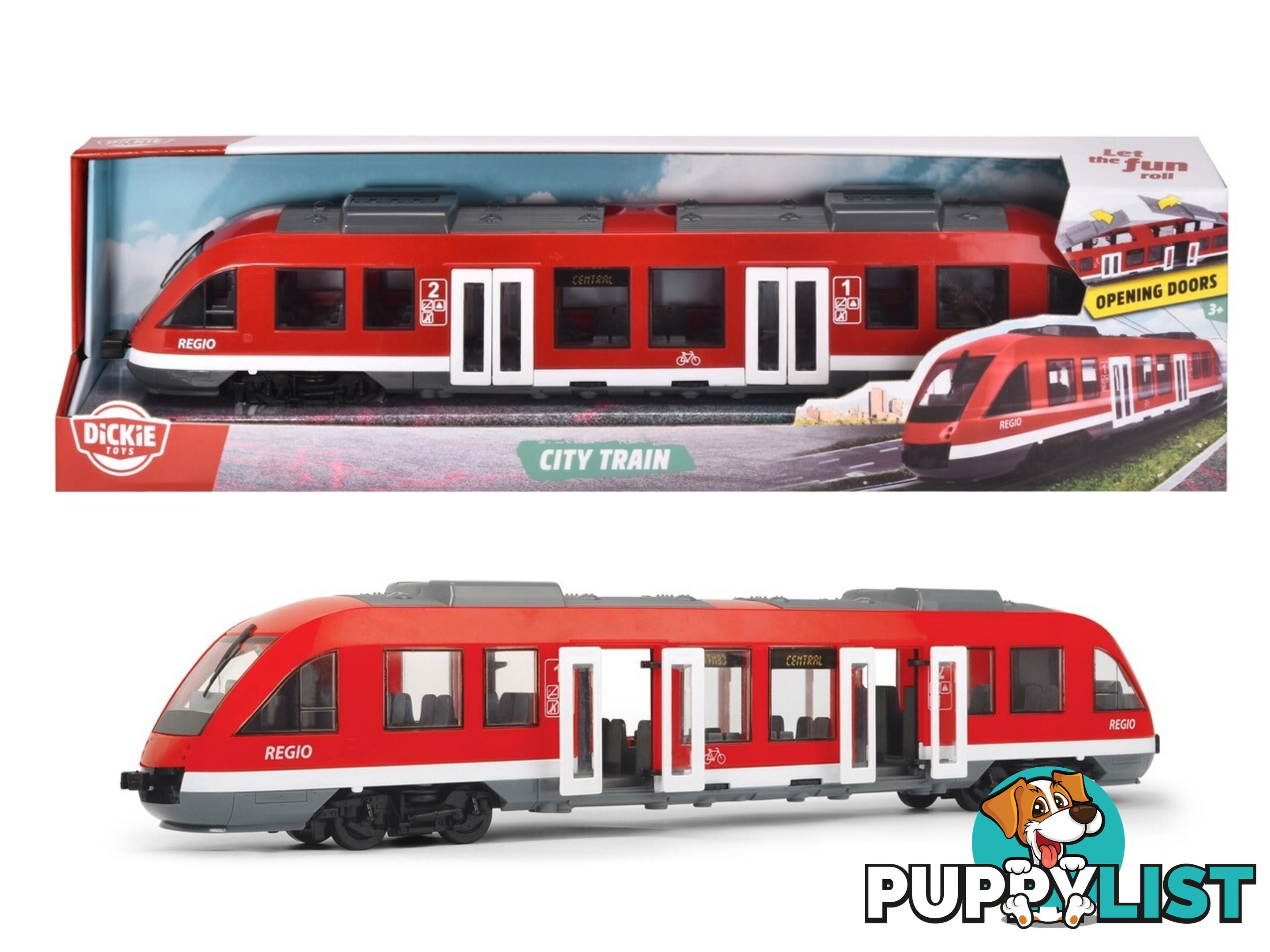 Dickie Toys City Train 45cm - Rpdk50008 - 4006333050008