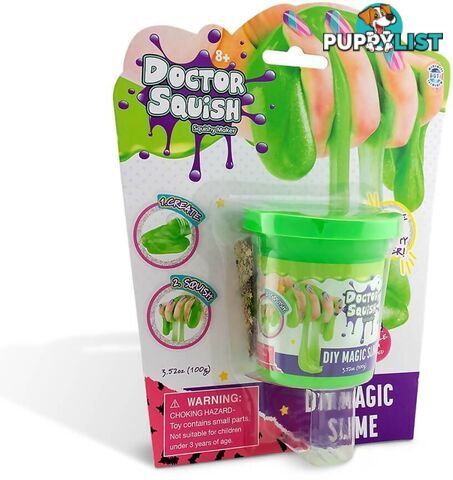 Doctor Squish Diy Magic Slime Green - Jsds38494 - 4897046473860