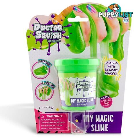 Doctor Squish Diy Magic Slime Green - Jsds38494 - 4897046473860