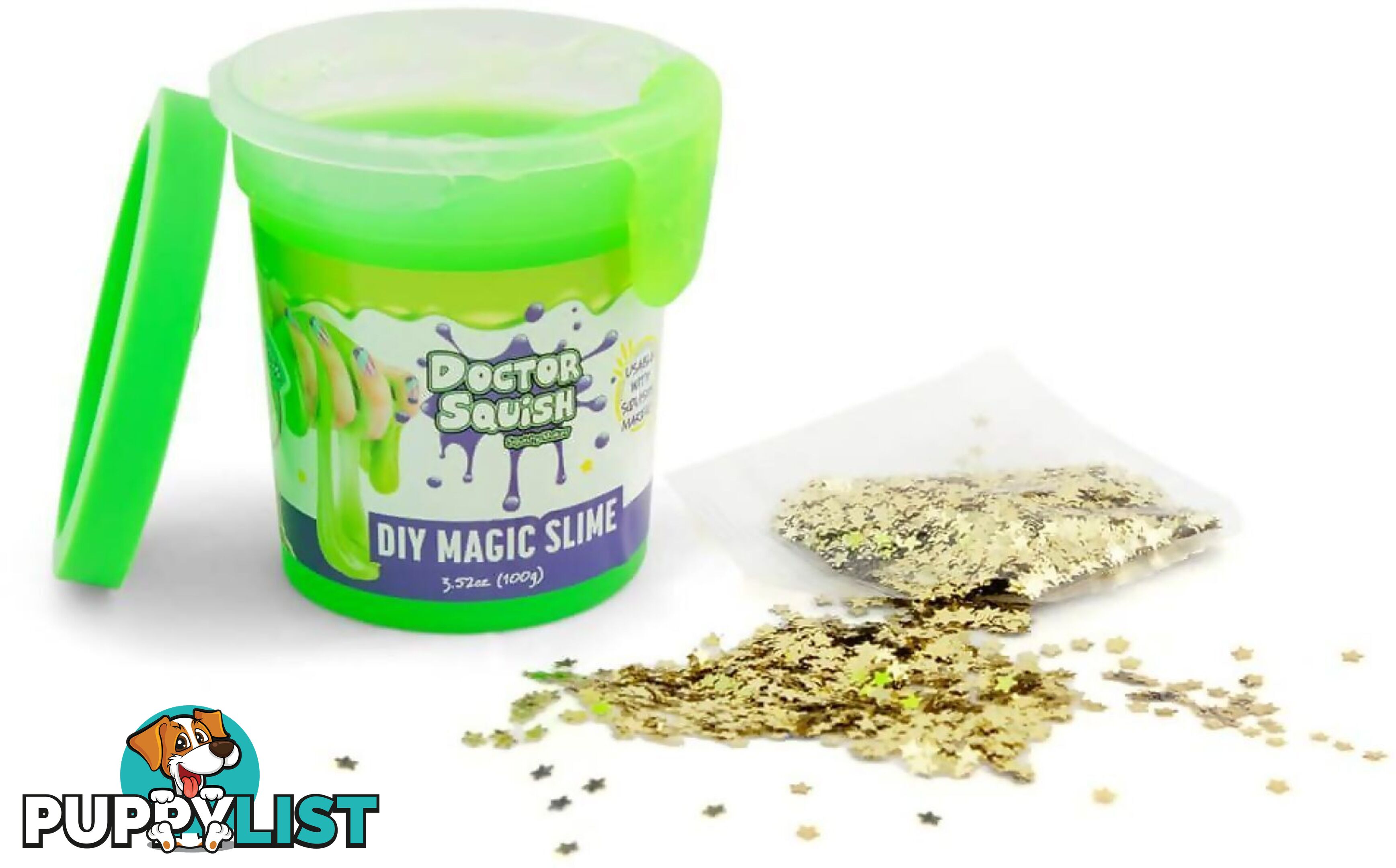 Doctor Squish Diy Magic Slime Green - Jsds38494 - 4897046473860