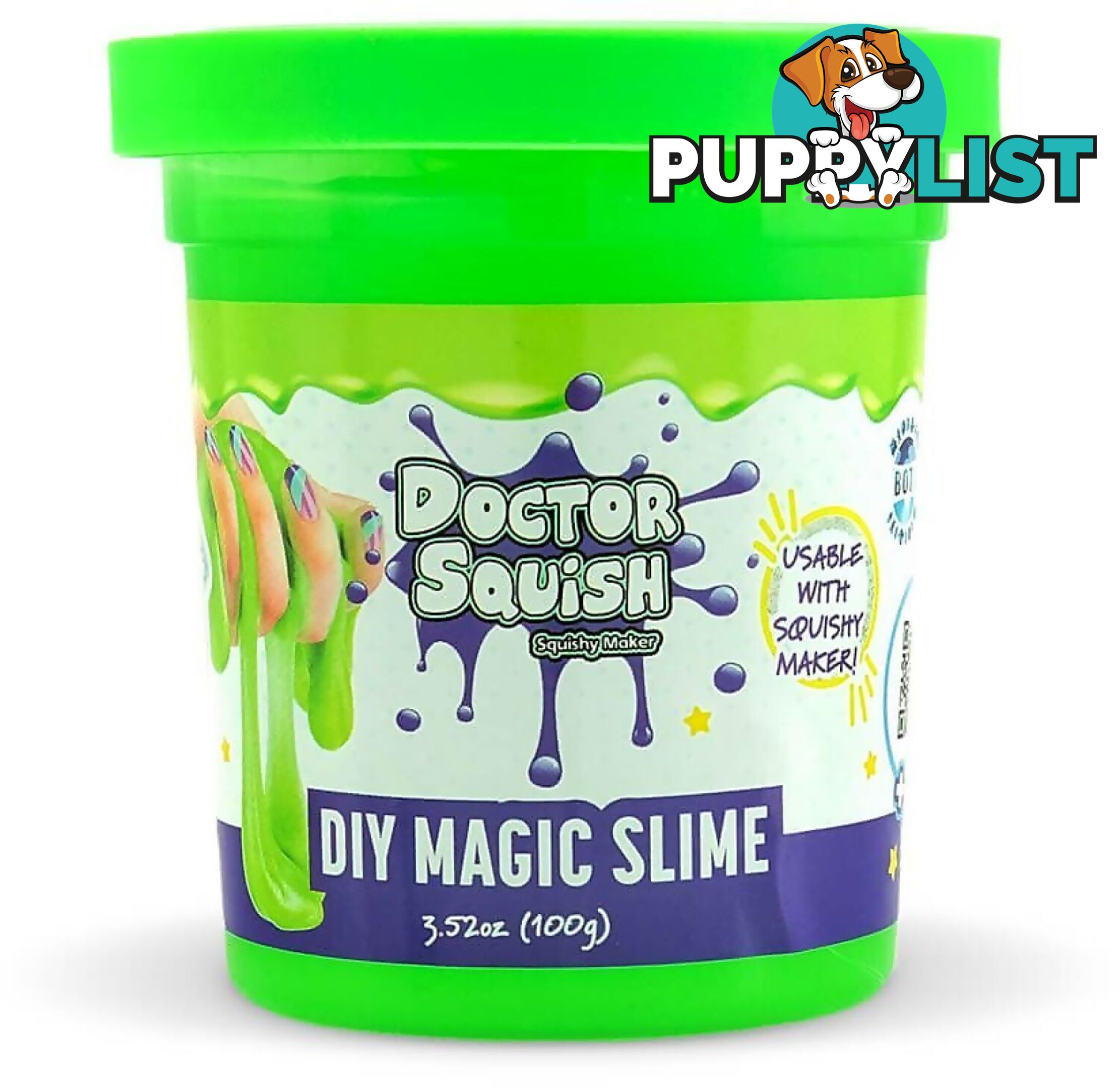 Doctor Squish Diy Magic Slime Green - Jsds38494 - 4897046473860