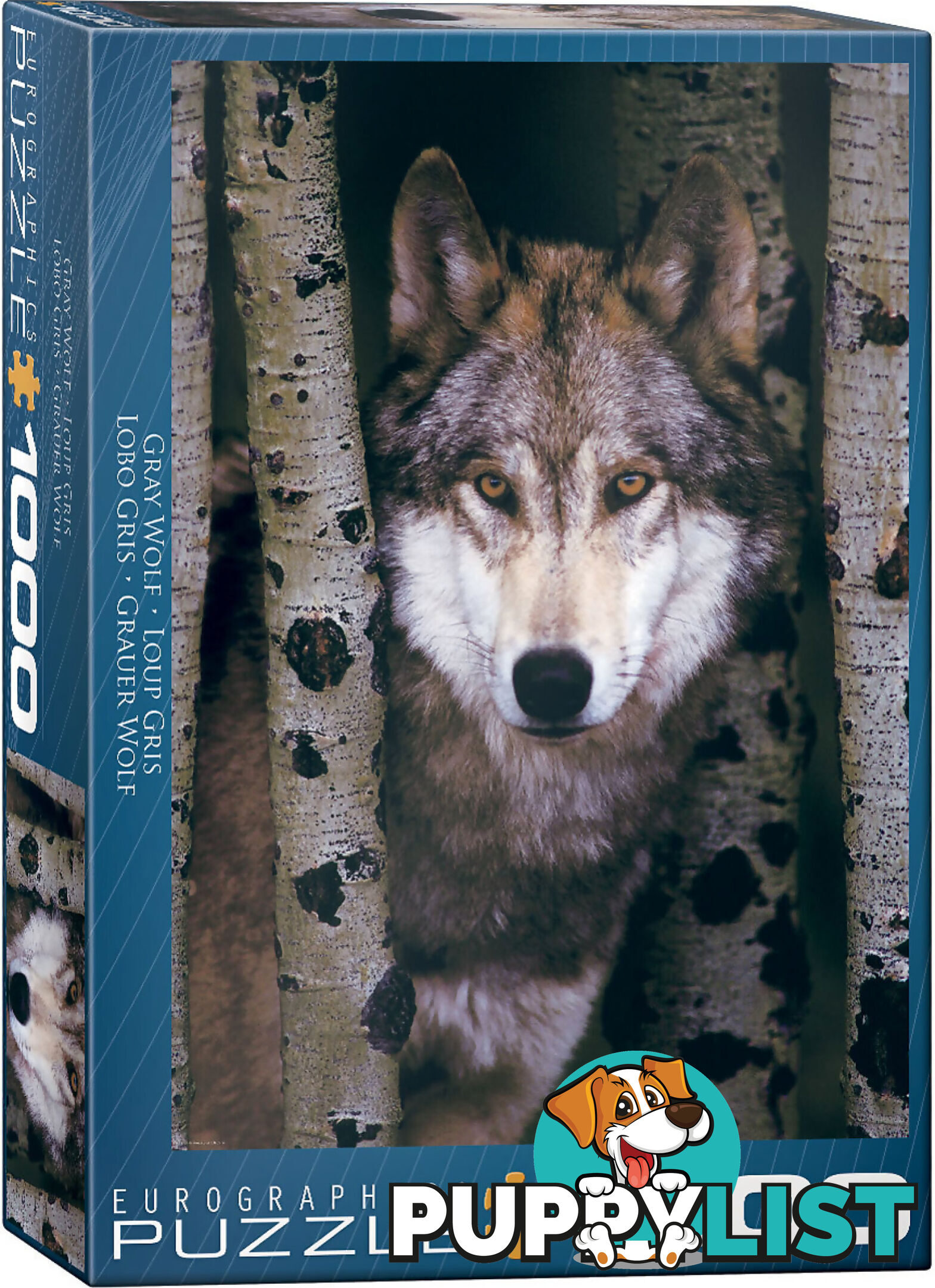 Eurographics - Gray Wolf - Jigsaw Puzzle 1000 Pieces Jdeur61244 - 628136612449