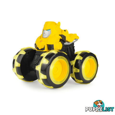 Monster Treads Lightning Wheels Bumblebee Vehicle - Lc47422 - 036881474227