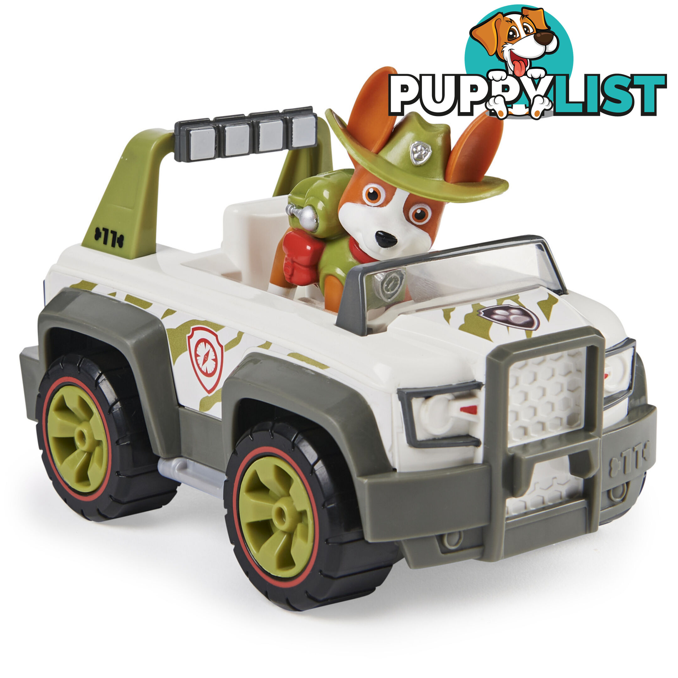 Paw Patrol - Tracker Basic Vehicle Tracker Jungle Cruiser - Spin Master - Si6061801 - 778988406052