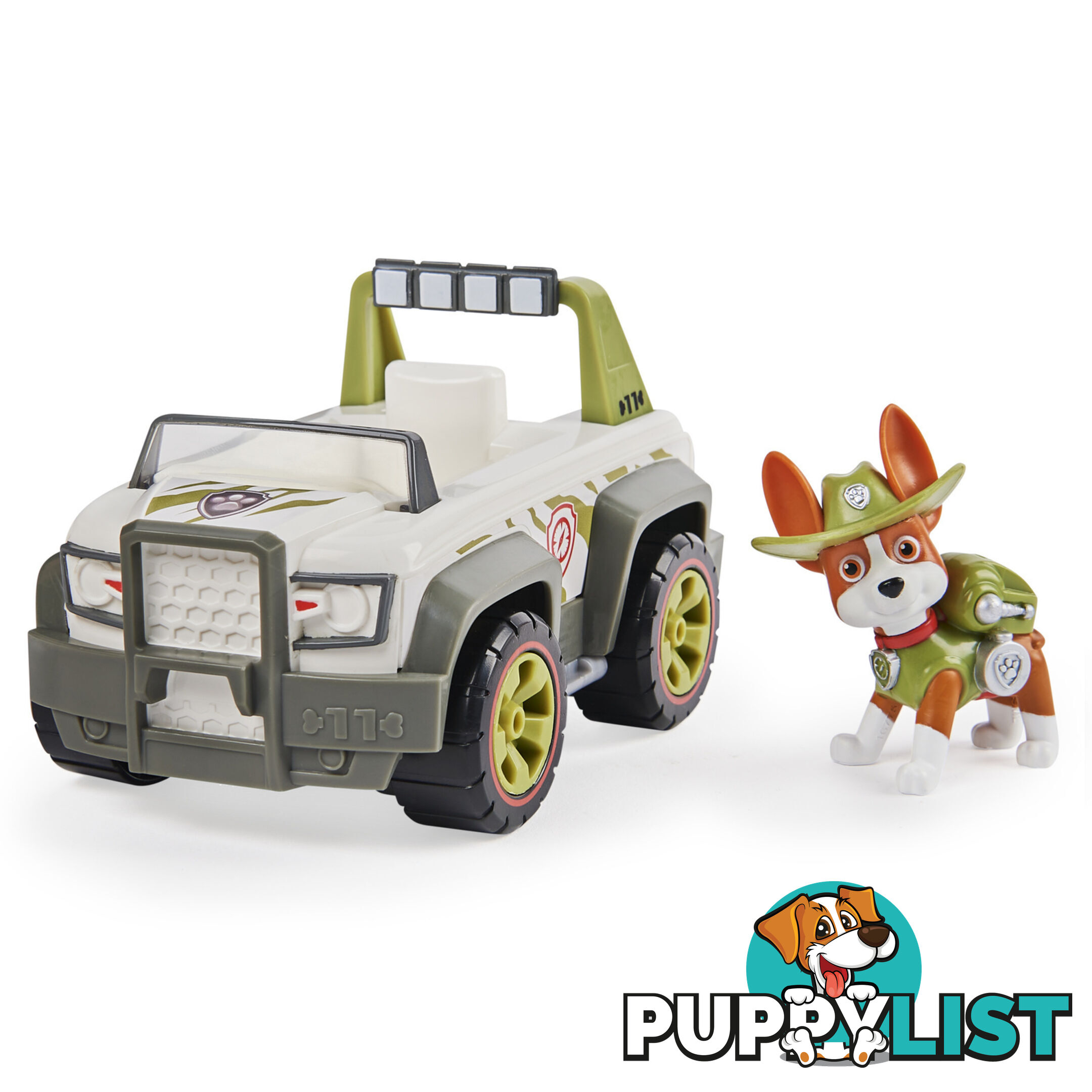 Paw Patrol - Tracker Basic Vehicle Tracker Jungle Cruiser - Spin Master - Si6061801 - 778988406052