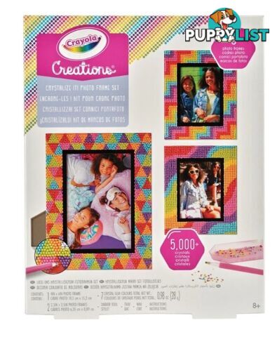 Crayola - Creations Crystalize It! Photo Frame Set - Bs042916 - 071662129163