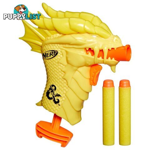 Nerf Microshots Dungeons & Dragons Palarandusk Blaster And 2 Nerf Elite 2.0 Darts - Hbf6273cu01 - 195166217765