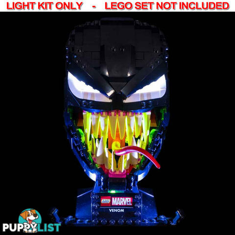 LIGHT KIT for LEGO Marvel Spider-Man Venom 76187 - Light My Bricks - 744109767319