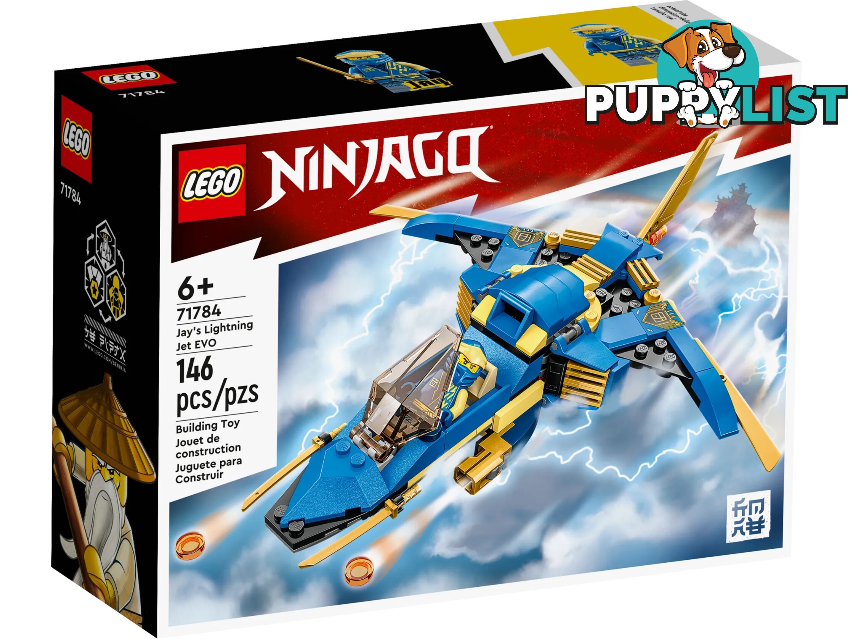 LEGO 71784 Jays Lightning Jet EVO - Ninjago - 5702017413006