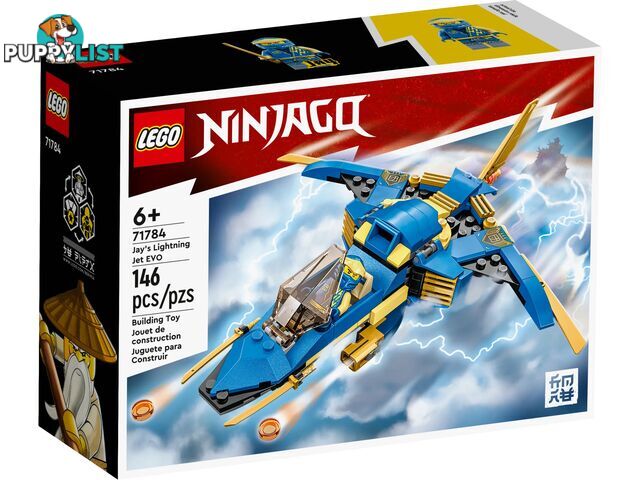 LEGO 71784 Jays Lightning Jet EVO - Ninjago - 5702017413006