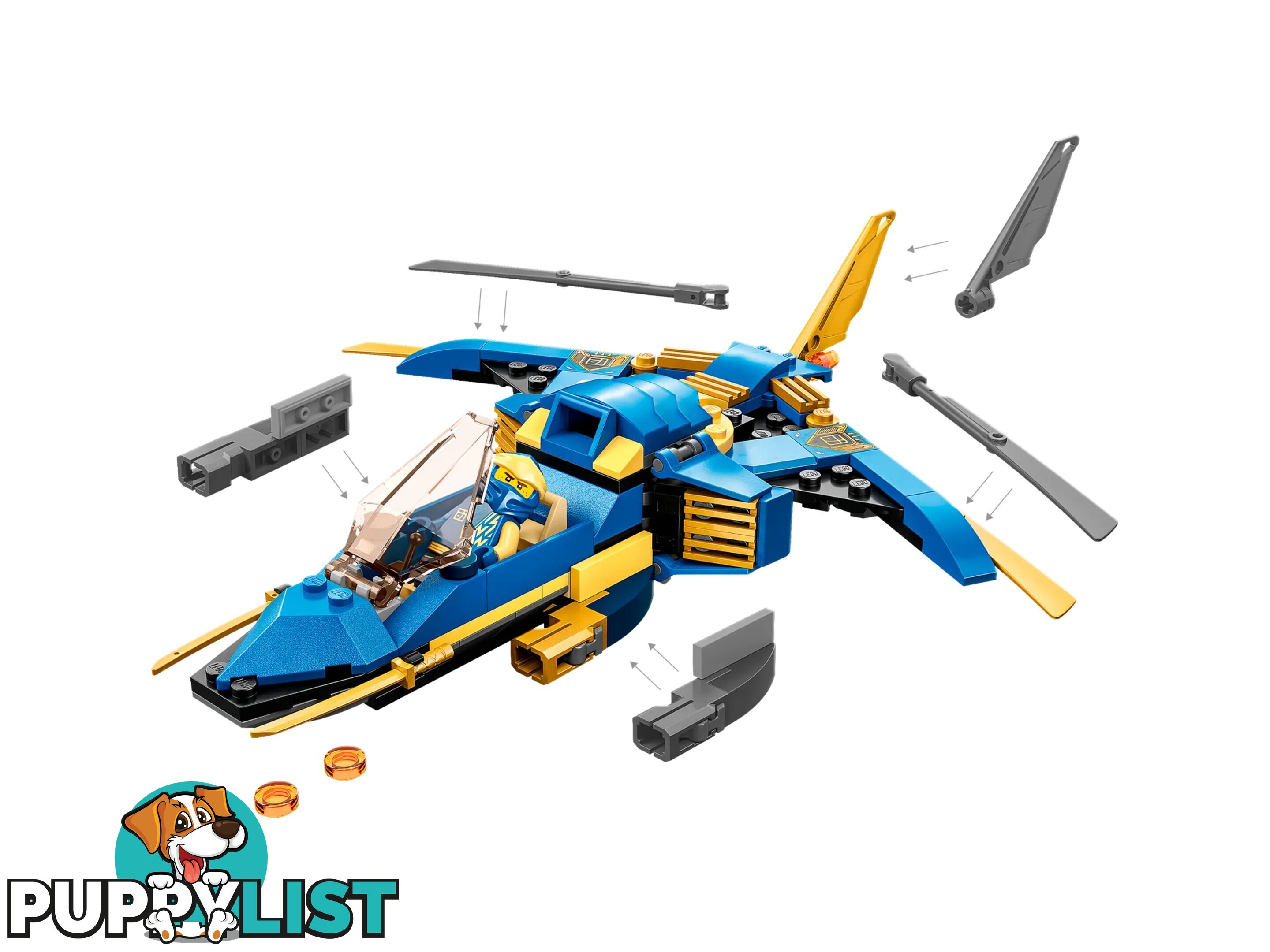 LEGO 71784 Jays Lightning Jet EVO - Ninjago - 5702017413006