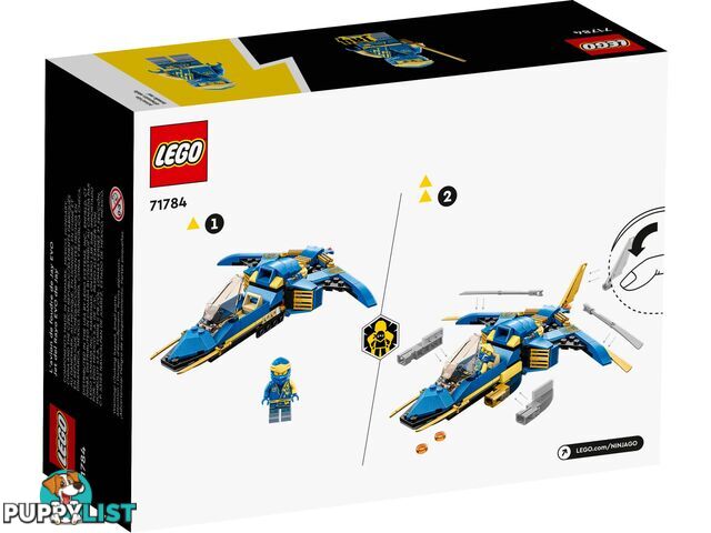 LEGO 71784 Jays Lightning Jet EVO - Ninjago - 5702017413006