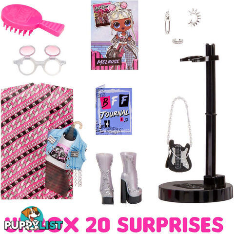 L.o.l Surprise - Omg Melrose Fashion Doll With 20 Surprises - Bj581840 - 035051581864