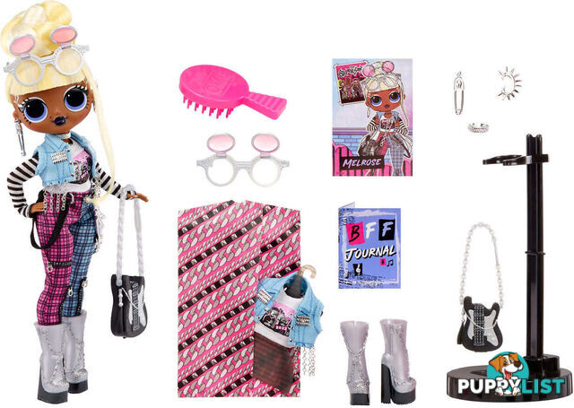 L.o.l Surprise - Omg Melrose Fashion Doll With 20 Surprises - Bj581840 - 035051581864