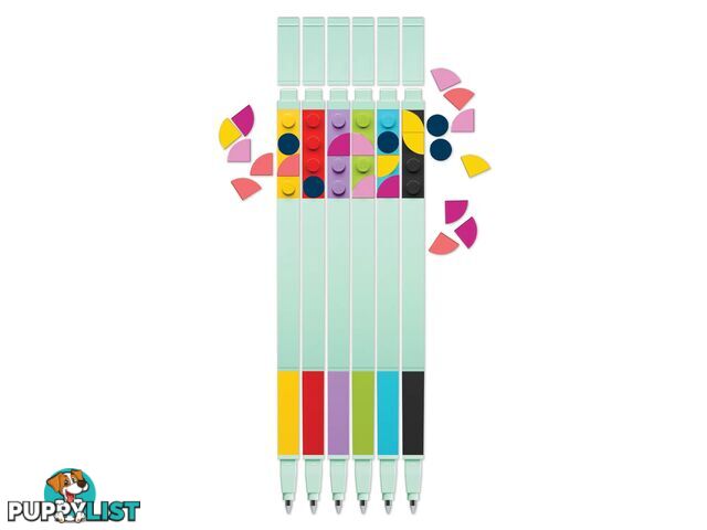 LEGO Dots Gel Pens 6 pack - Hc7452798 - 4895028527983