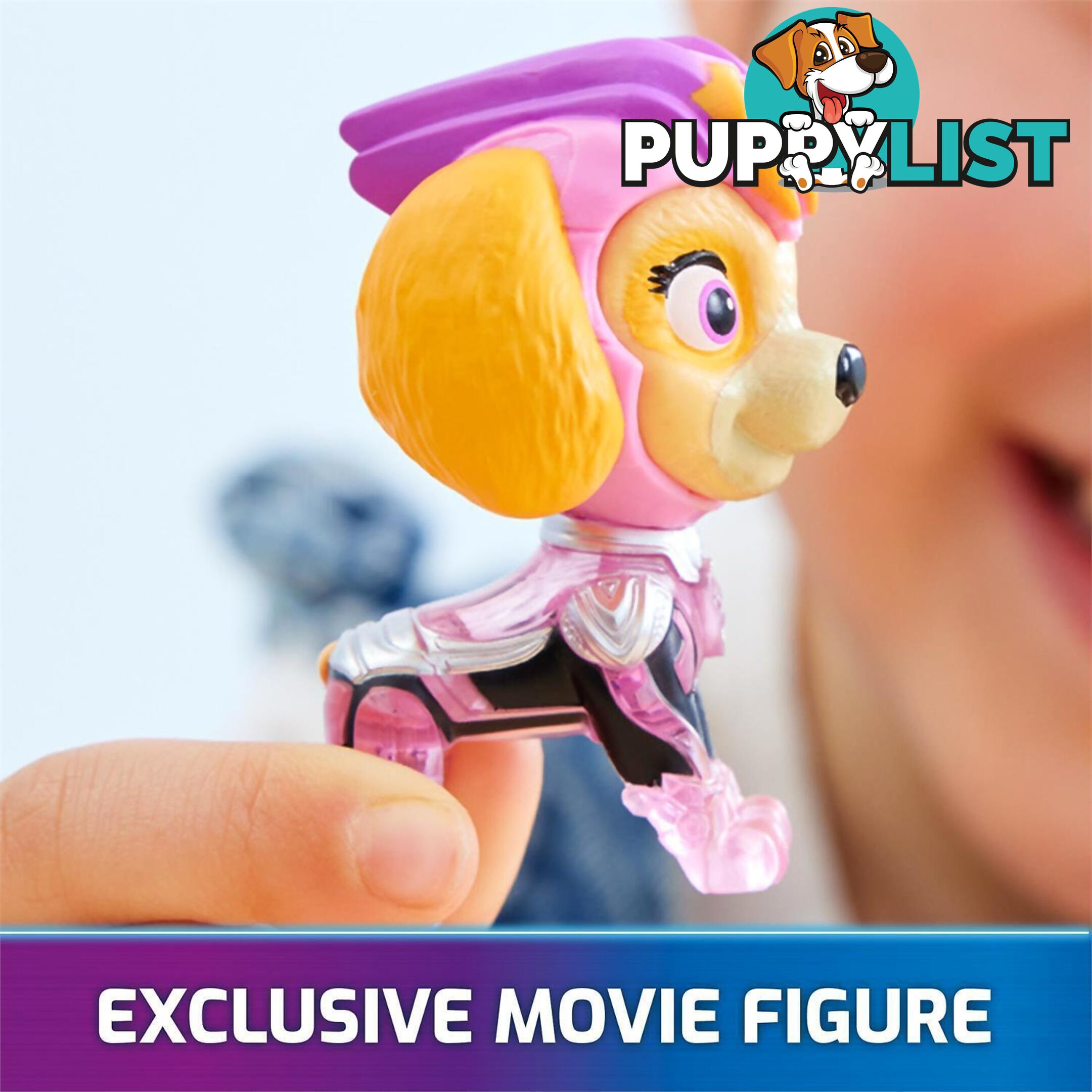 Paw Patrol - The Mighty Movie Transforming Rescue Jet With Skye - Spin Master - Si6067074 - 778988467145