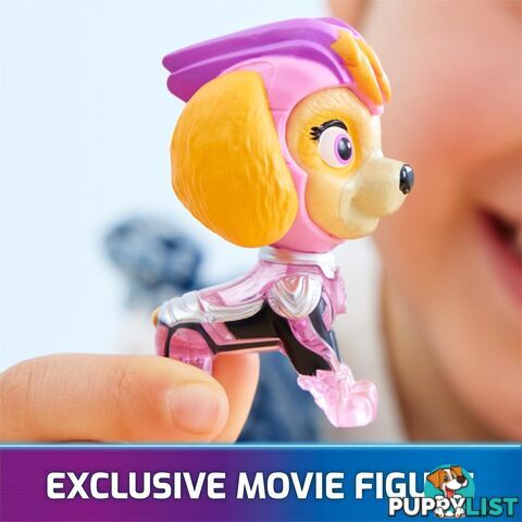 Paw Patrol - The Mighty Movie Transforming Rescue Jet With Skye - Spin Master - Si6067074 - 778988467145