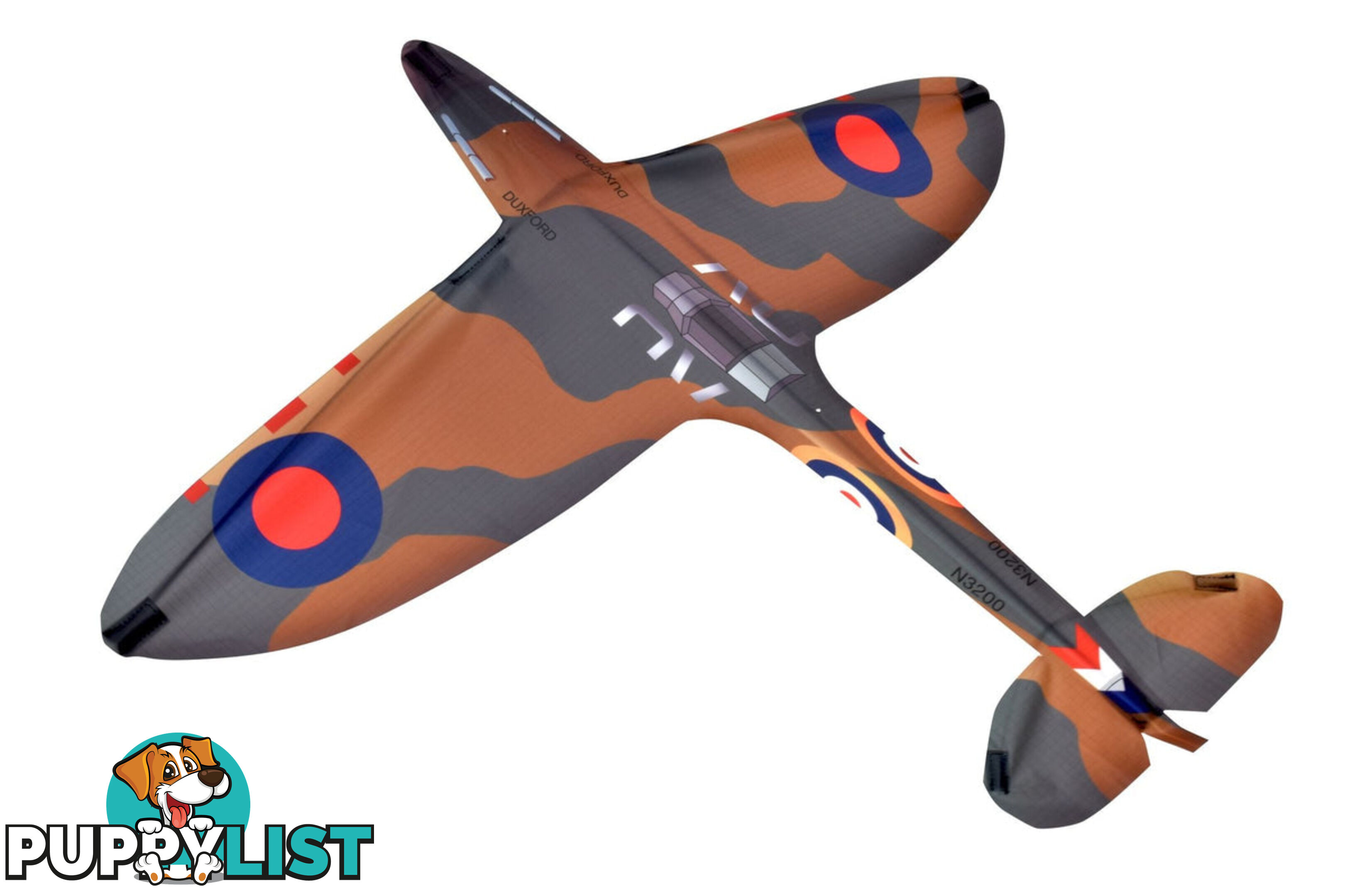 Brookite Spitfire Fighter Kite Art64802 - 5018621300275