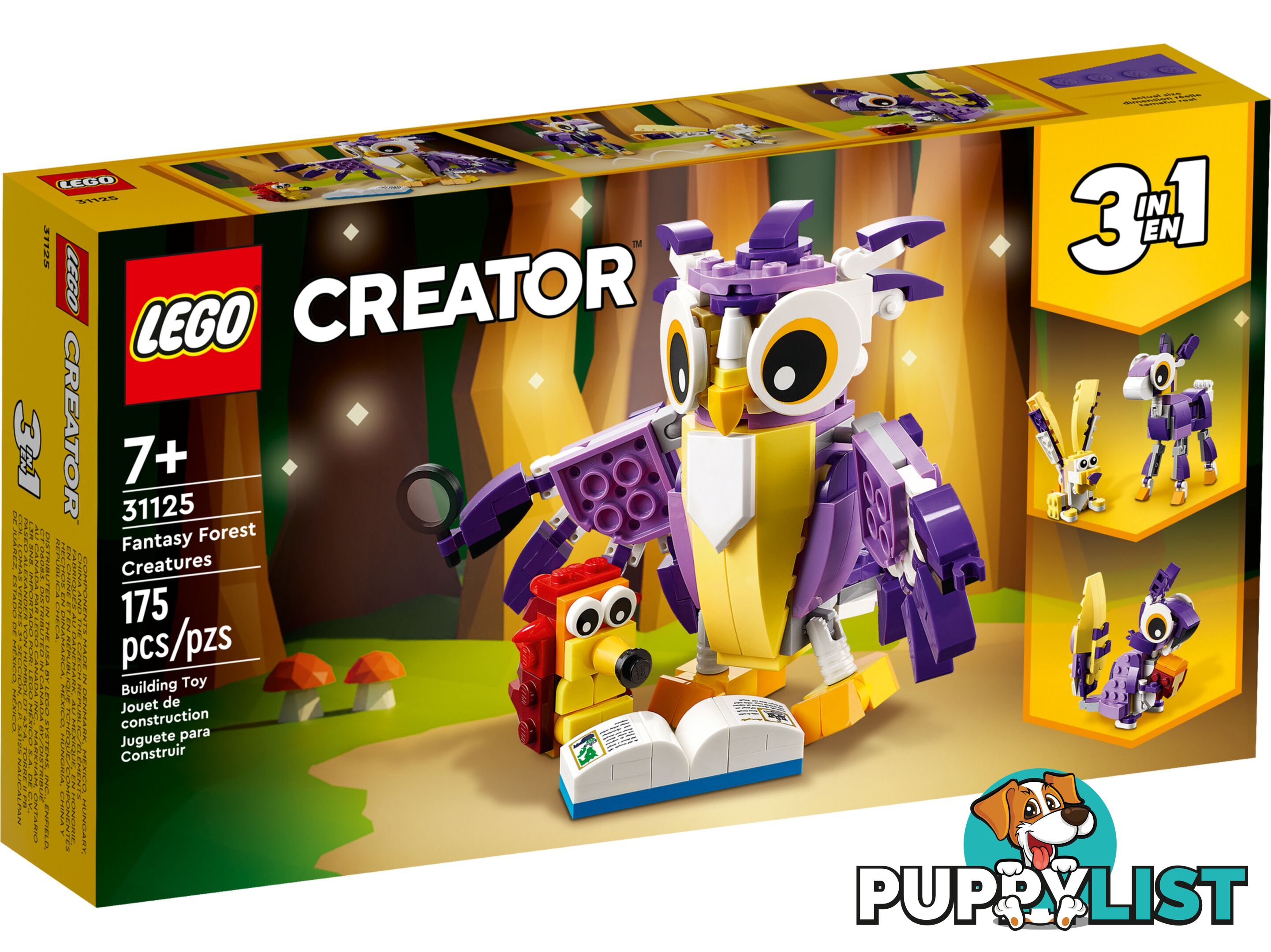 LEGO 31125 Fantasy Forest Creatures - Creator 3-in1 - 5702017117454