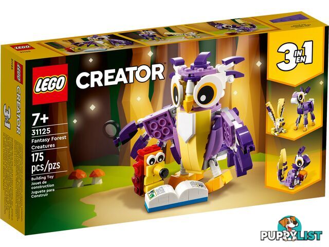 LEGO 31125 Fantasy Forest Creatures - Creator 3-in1 - 5702017117454