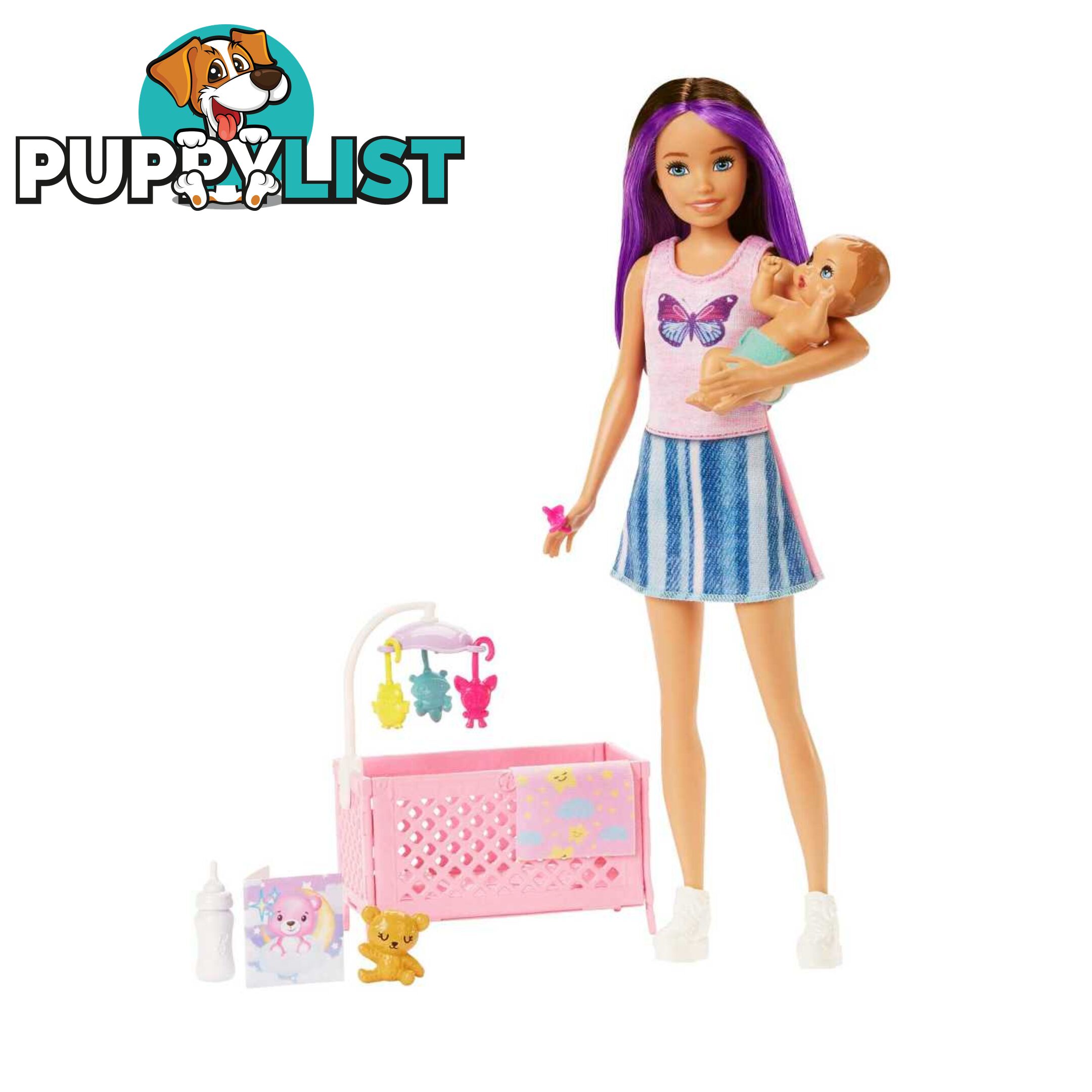 Barbie Skipper Babysitters Incâ„¢ Dolls and Playset - Mahjy33 - 194735098262