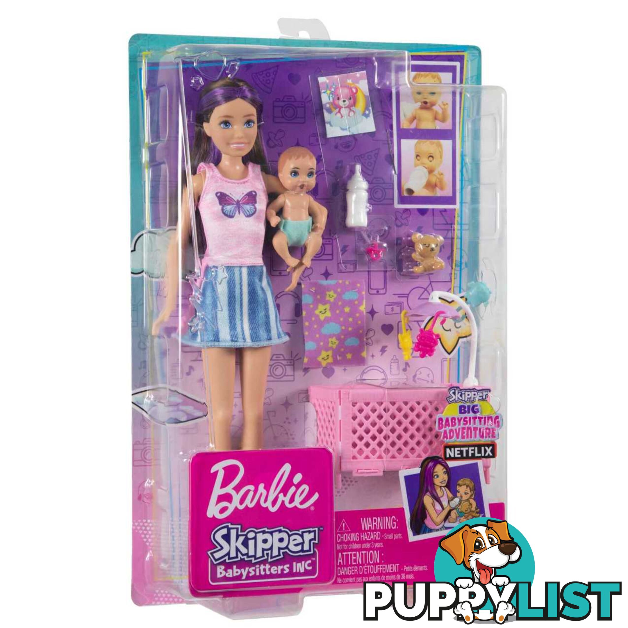 Barbie Skipper Babysitters Incâ„¢ Dolls and Playset - Mahjy33 - 194735098262