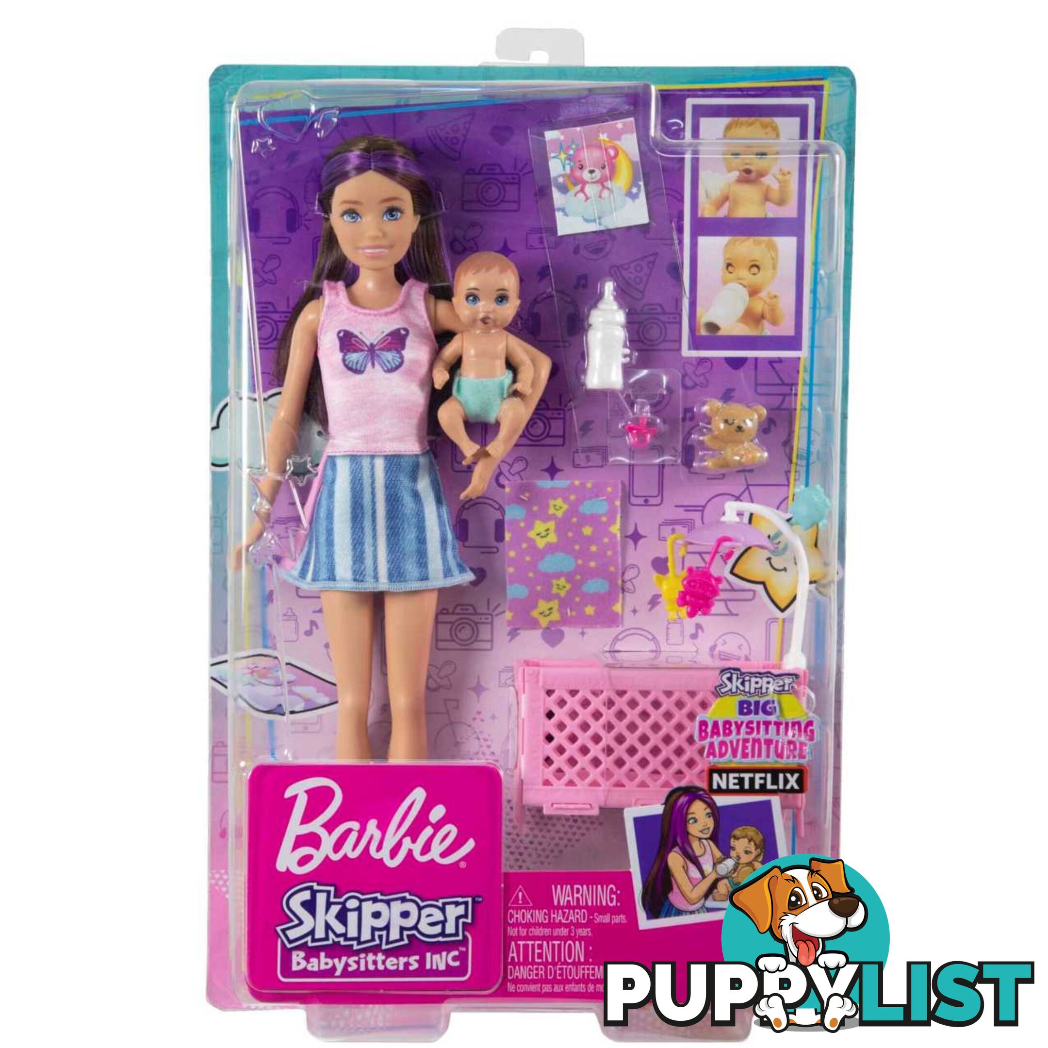 Barbie Skipper Babysitters Incâ„¢ Dolls and Playset - Mahjy33 - 194735098262