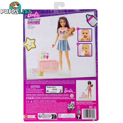 Barbie Skipper Babysitters Incâ„¢ Dolls and Playset - Mahjy33 - 194735098262