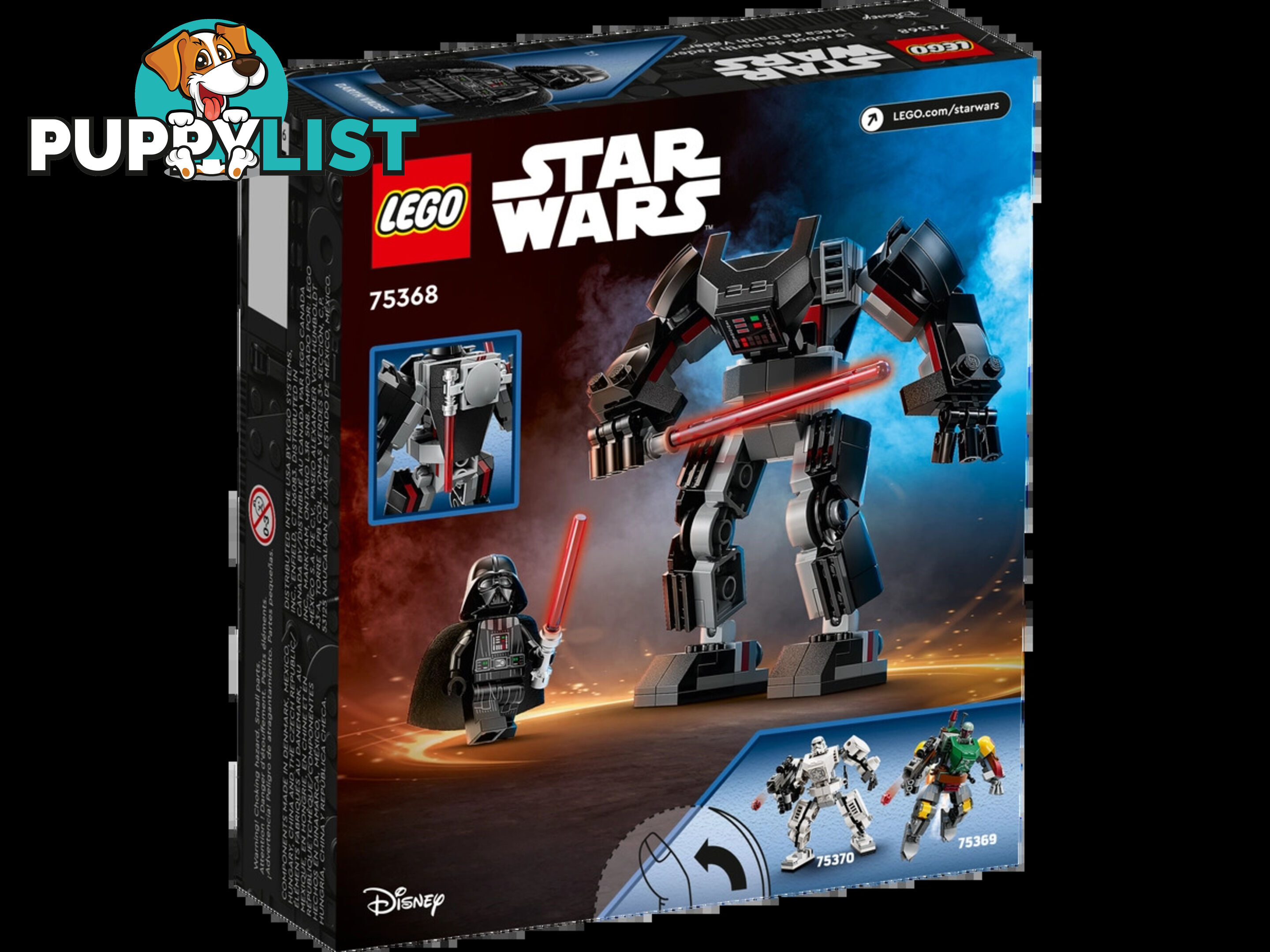 LEGO 75368 Darth Vaderâ„¢ Mech - Star Wars - 5702017462820