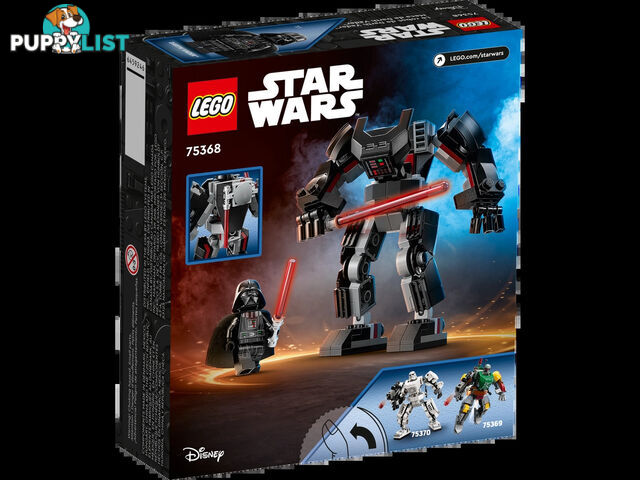 LEGO 75368 Darth Vaderâ„¢ Mech - Star Wars - 5702017462820