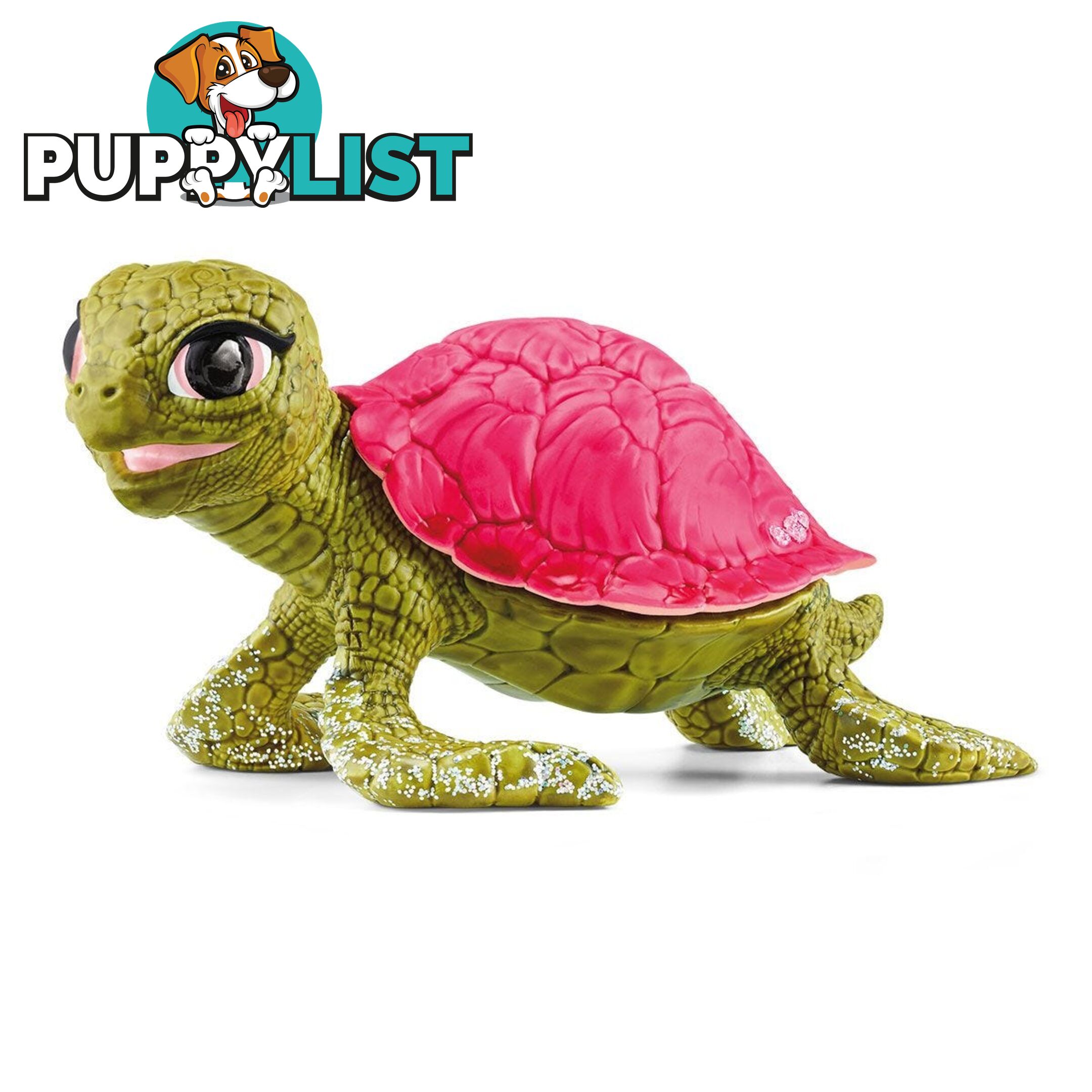 Schleich - Pink Sapphire Turtle Figurine - Mdsc70759 - 4059433550879