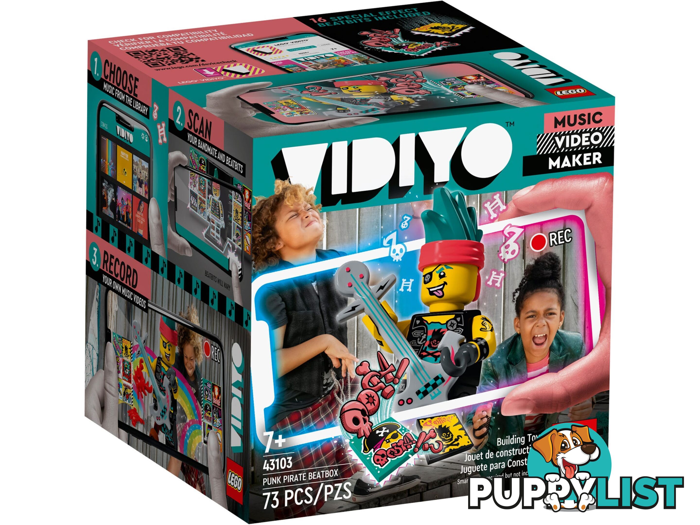 LEGO 43103 Punk Pirate BeatBox VIDIYO - 5702016911787