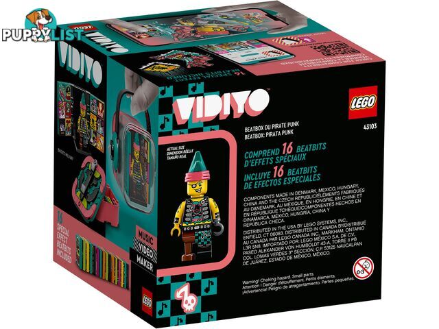 LEGO 43103 Punk Pirate BeatBox VIDIYO - 5702016911787