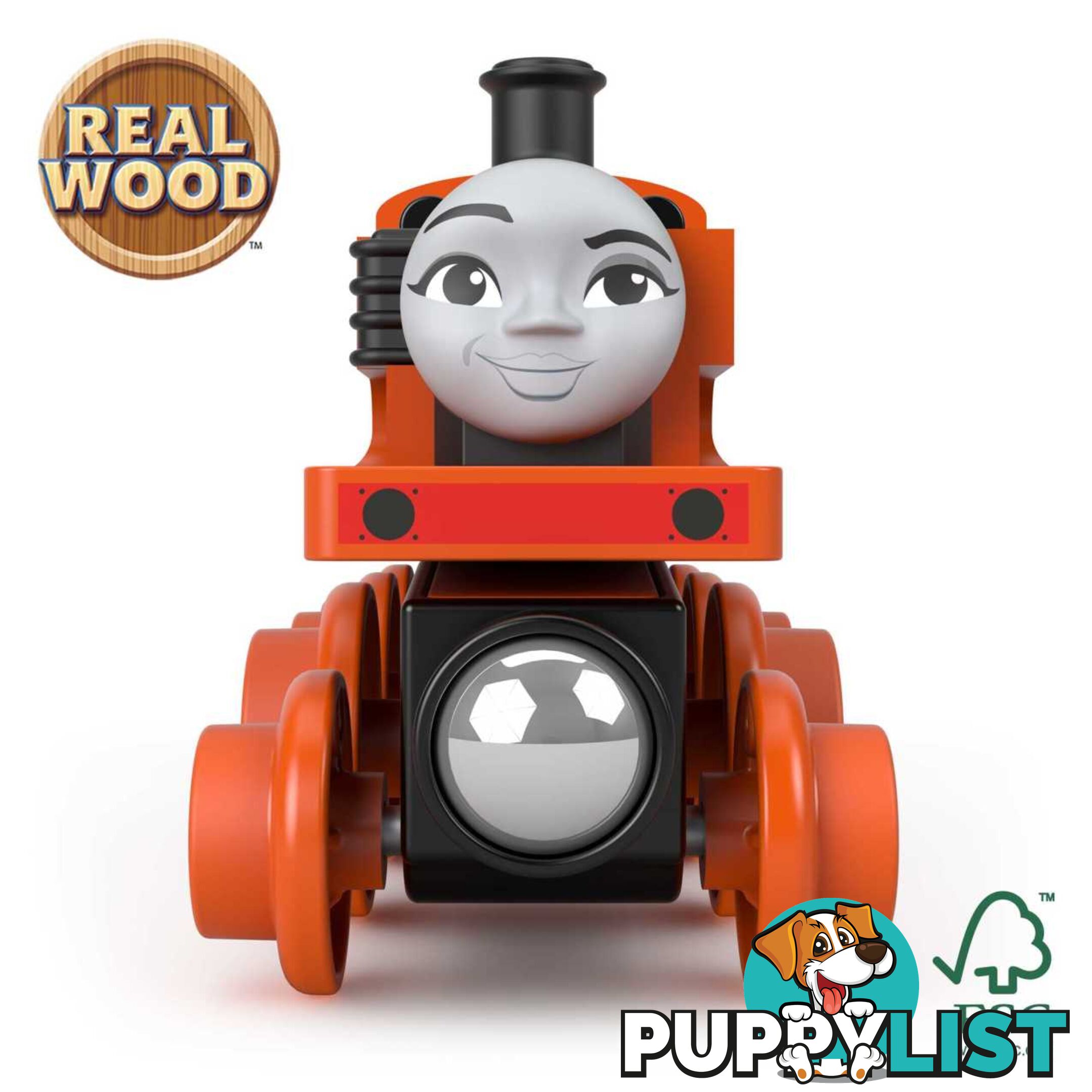 Thomas & Friends Wooden Railway Niaâ„¢ Engine and Coal-Car - Fisher-Price - Mahbk23 - 0887961990829