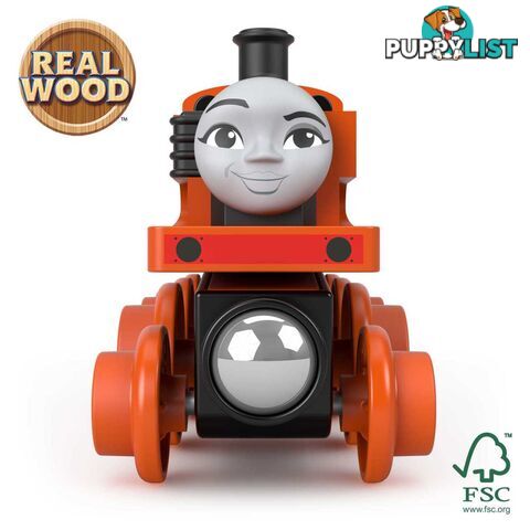 Thomas & Friends Wooden Railway Niaâ„¢ Engine and Coal-Car - Fisher-Price - Mahbk23 - 0887961990829