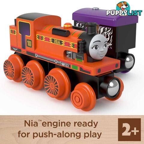 Thomas & Friends Wooden Railway Niaâ„¢ Engine and Coal-Car - Fisher-Price - Mahbk23 - 0887961990829