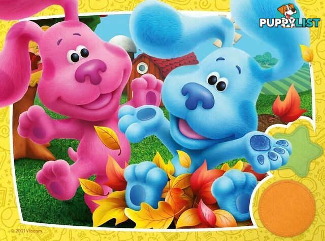 Ravensburger - Blue's Clues & You - 4 In A Box Jigsaw Puzzle 12pc 16pc 20pc 24pc - Mdrb03129 - 4005556031290