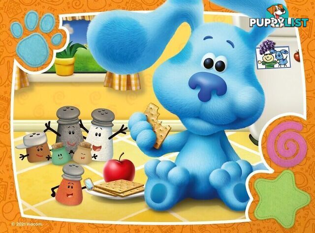 Ravensburger - Blue's Clues & You - 4 In A Box Jigsaw Puzzle 12pc 16pc 20pc 24pc - Mdrb03129 - 4005556031290